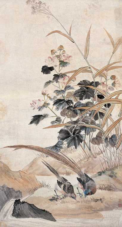 佚名 花鸟 立轴